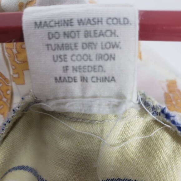 Loudmouth Golf Shorts Men’s Size US 38 Striped Bermuda Golf Blue Yellow … - Picture 13 of 15